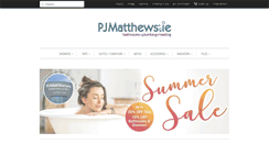 Desktop Screenshot of pjmatthews.ie